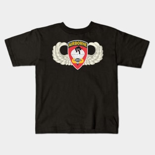 Airborne Badge - 555th Parachute Infantry Bn - SSI X 300 Kids T-Shirt